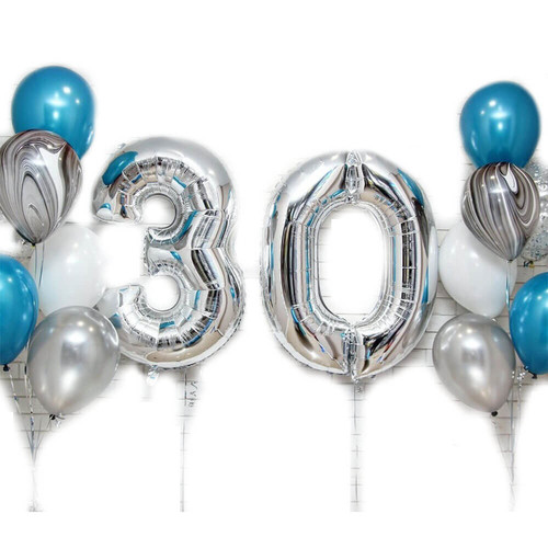 Воздушные шары '30 Лет'