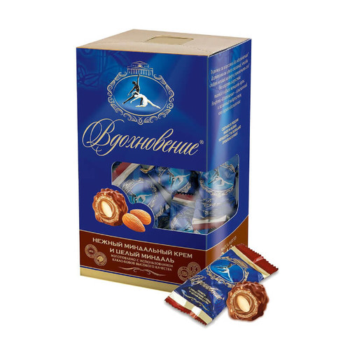 Конфеты с миндальным кремом 'Вдохновение', 240 г