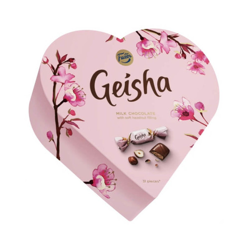 Конфеты Fazer Geisha Сердце 210 г