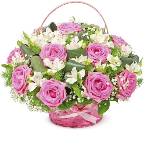 Розовая Корзина