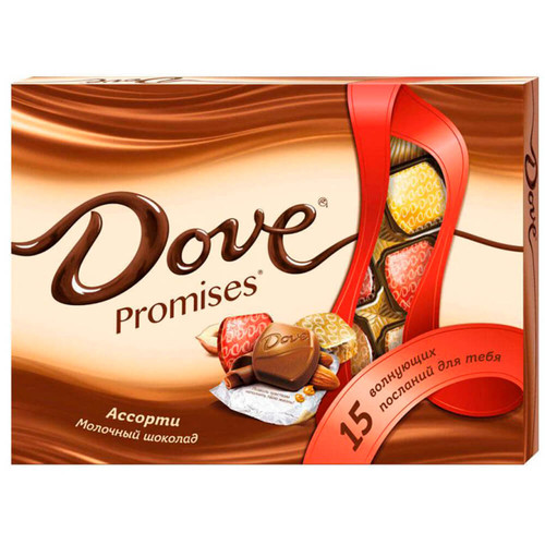Конфеты 'Dove' ассорти, 118 г