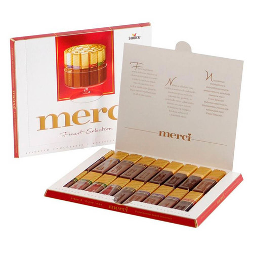 Конфеты 'Merci' ассорти, 250 г